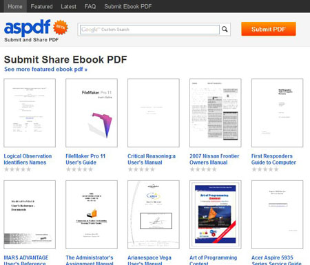10 Best Websites for free PDF ebooks download